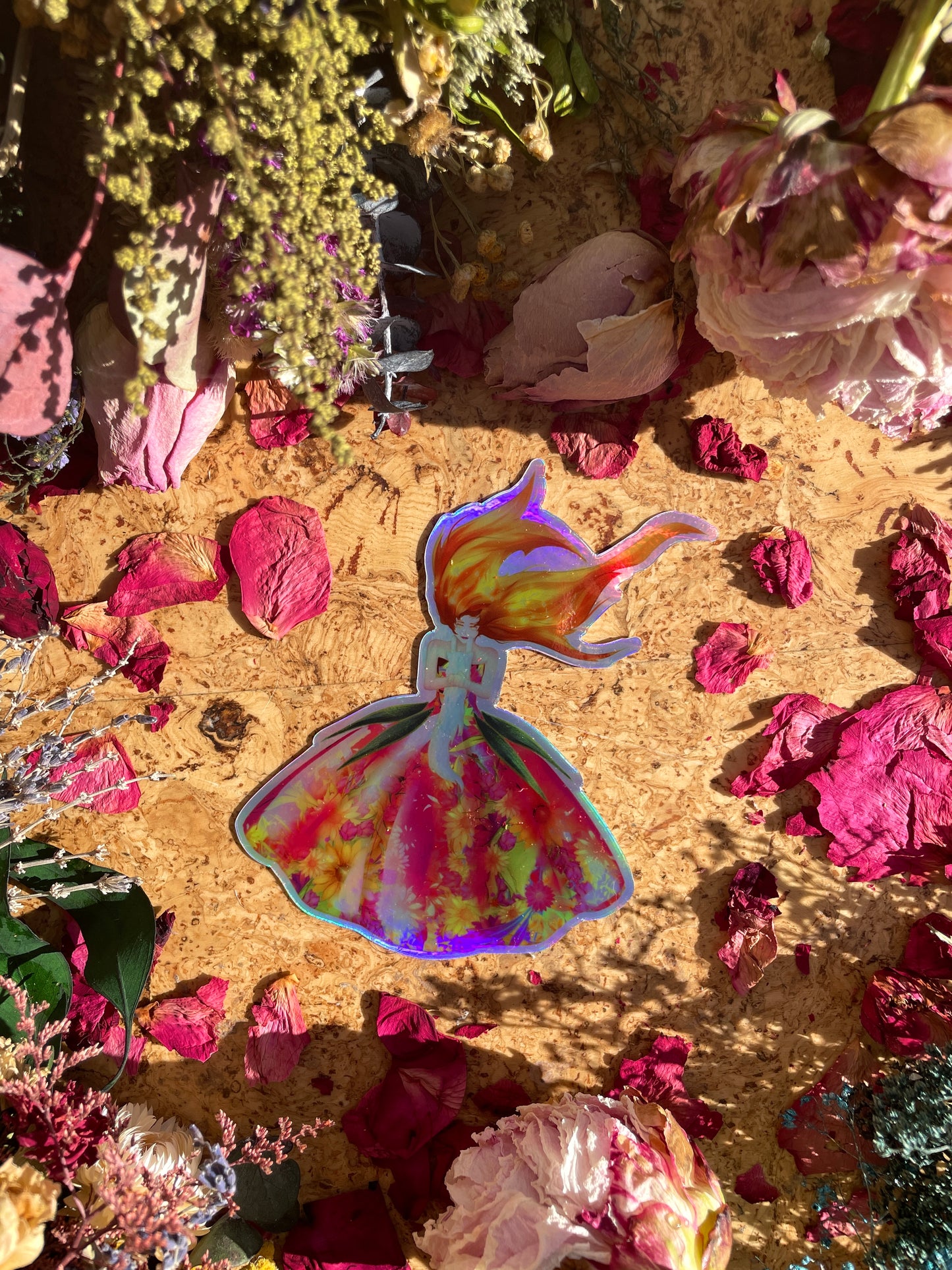 Ruby Holographic Sticker image 0